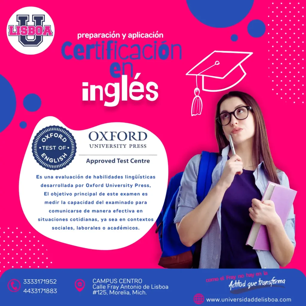 Certificación en ingles