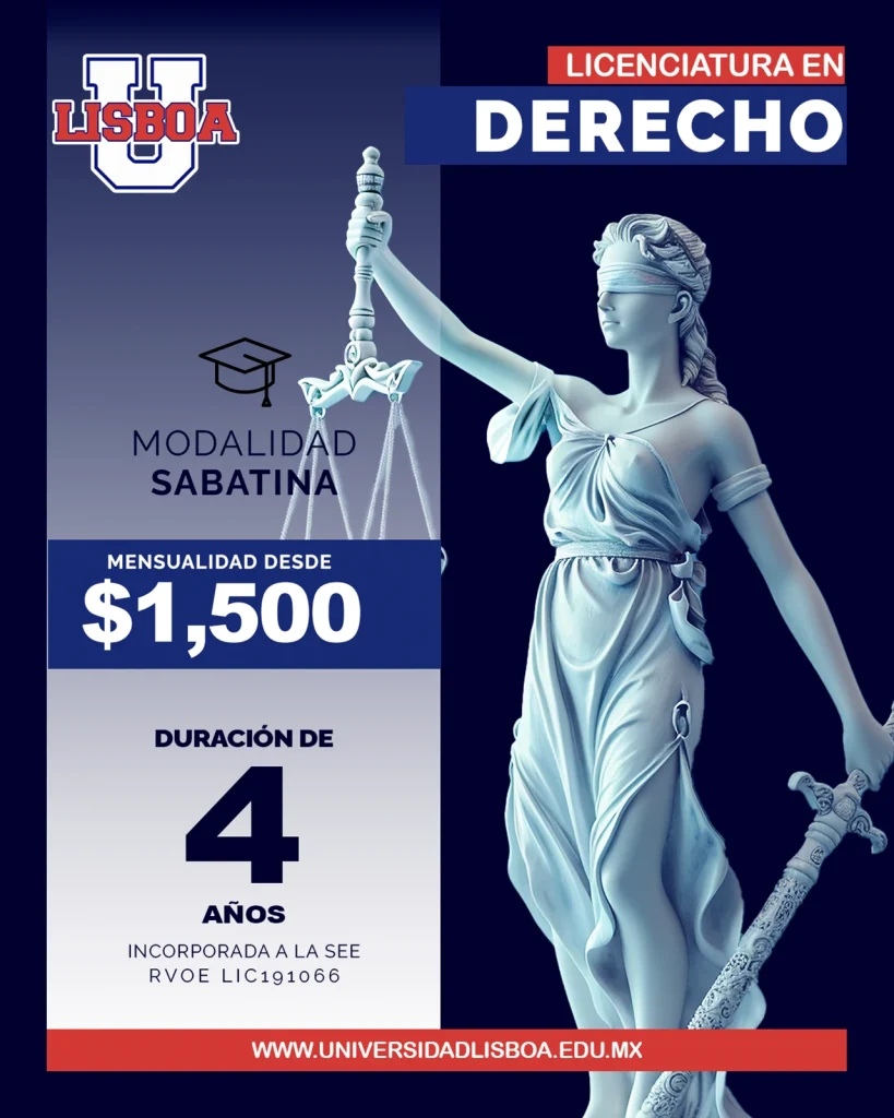 Licenciatura en Derecho Modalidad Sabatino