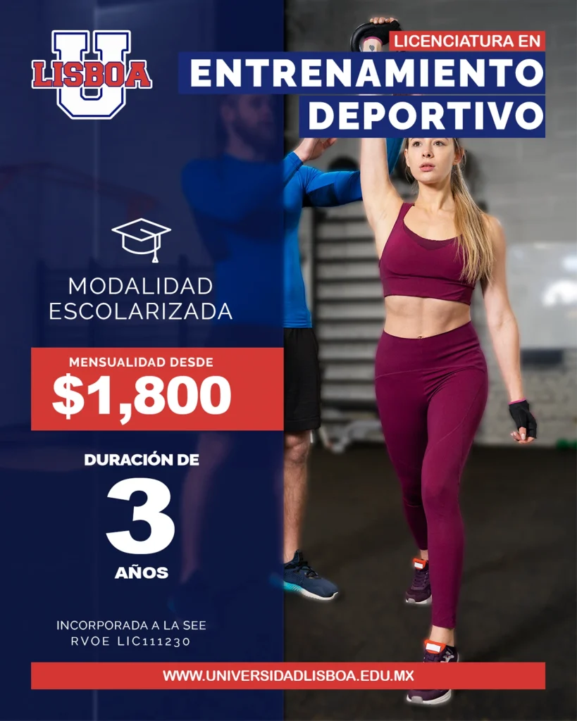 Licenciatura en Entrenamiento Deportivo modalidad Escolarizada