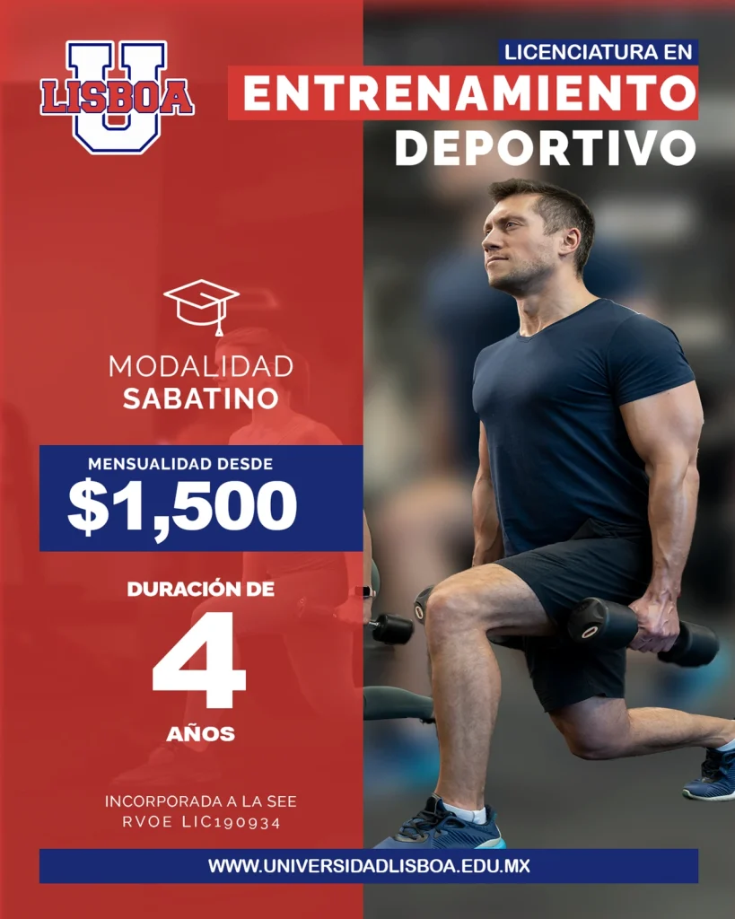 Licenciatura en Entrenamiento Deportivo Modalidad Sabatino